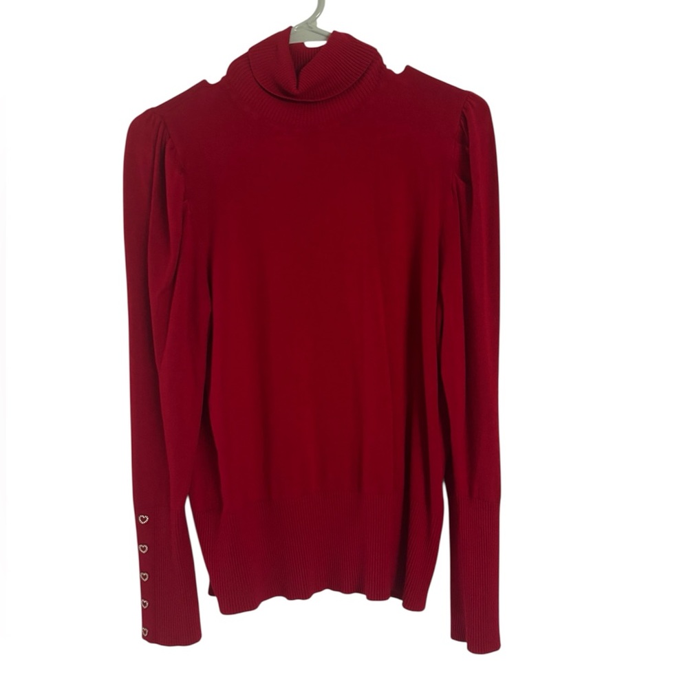 Red Turtleneck Sweater
